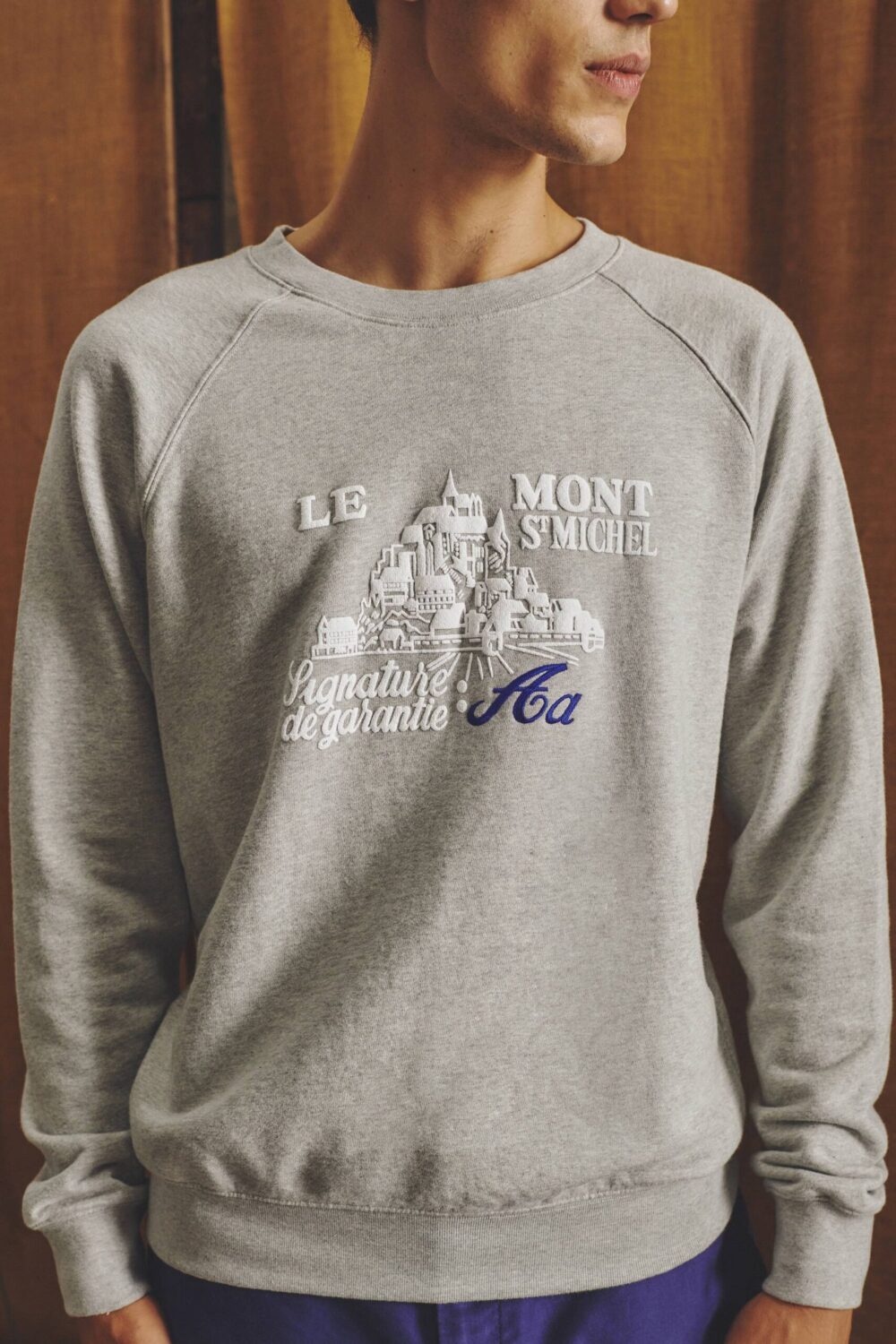 トップス SAINT Michel CREW SWEAT SHIRT BURNING L SAINT MXXXXXX(セントマイケル) 商品ページ - CREW SWEAT SHIRT