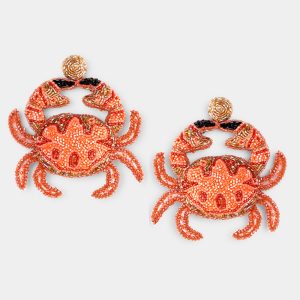 Boucles d'oreilles Crab